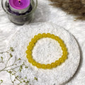 Yellow Jade Bracelet(Prosperity & Luck).