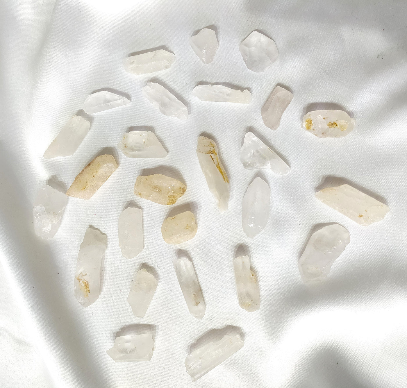 100g Clear Quartz Natural Points, Healing Crystal Points.