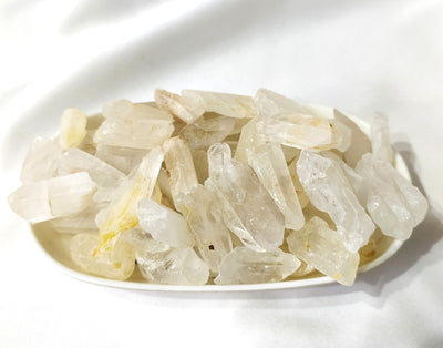 100g Clear Quartz Natural Points, Healing Crystal Points.