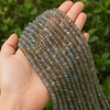 Uncut Raw Labradorite Crystal Chip Beads for Necklace (Expanded Awareness and Intuition)