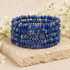 Lapis Lazuli Chip Bracelet (Good Fortune and Clarity)