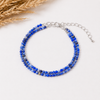 Lapis Lazuli Crystal anklet for Healing, Protection & Grounding – Natural