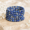 Lapis Lazuli Bracelet | Lapis Stone Bracelet (Angelic Communication and Luck).