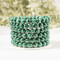 Pulsera de malaquita 6MM, 8MM, 10MM Pulsera de cuentas redondas AAA, Pulsera de piedras preciosas Piedras curativas