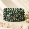 Moss Agate Bracelet (Balance and Communication)