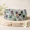 fluorite crystal bracelet