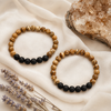 Picture Jasper Diffuser Bracelet, Lava Diffuser Jewelry, Aromatherapy, Essential Oil Bracelet, Spiritual Gift, Yoga Gift for Her