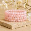 Pink Opal Bracelet (Mastering Fear and Wisdom)