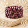 Pink Tourmaline Bracelet (Passion and Selflessness)