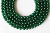 Jade vert A Grade 4mm, 6mm, 8mm, 10mm Perles rondes