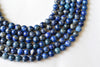 Lapis Lazuli A Grade 6mm, 8mm, 10mm, 12mm, 14mm, 16mm Perles rondes
