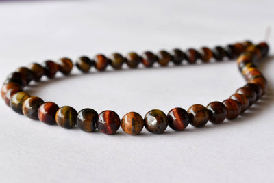 Multi Tiger Eye Beads, Natural Round Crystal Beads 6mm to 10mm