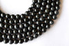 Obsidiana negra copo de nieve A Grado 4 mm, 6 mm, 8 mm, 10 mm, 12 mm Cuentas redondas