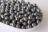 Shungite Elite Beads, Natural Round Crystal Beads 6mm to 10mm