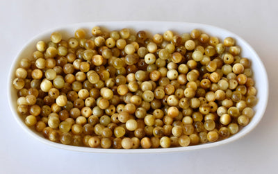 Tiger Cats Eye Yellow Heated Beads, Natural Round Crystal Beads 4mm to 12mm