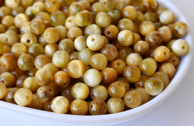 Tiger Cats Eye Yellow Heated Beads, Natural Round Crystal Beads 4mm to 12mm