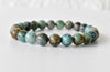 Chrysocolla Stone Beads Bracelet (Clarity and Harmony)