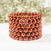 Bracelet de jaspe rouge 4MM, 6MM, 8MM, 10MM, 12MM AAA Bracelet de perles rondes, Bracelet de pierres précieuses Pierres de guérison