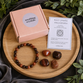 ROOT Chakra Crystals Kit, Chakra's Stones Tumbled Set, Chakra's Gift
