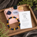 SCORPIO Zodiac Crystal Kit, Scorpio Birthstones Tumbled Stones Set, Scorpio Gifts