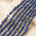 Uncut Raw Sodalite Crystal Chip Beads for Necklace (Alignment With The Higher Self and Meditation)