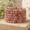 Strawberry Quartz Bracelet (Attraction and Emotional Calmness)
