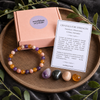 Enhances STRENGTH Crystal Kit, Gemstone Tumble Kit, Strength Crystal Gift Set