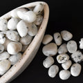 Rainbow Moonstone Tumbled Stone A Grade, Medium Tumbled Stone (paquete de 4 oz, 1/2 lb y 1 lb)