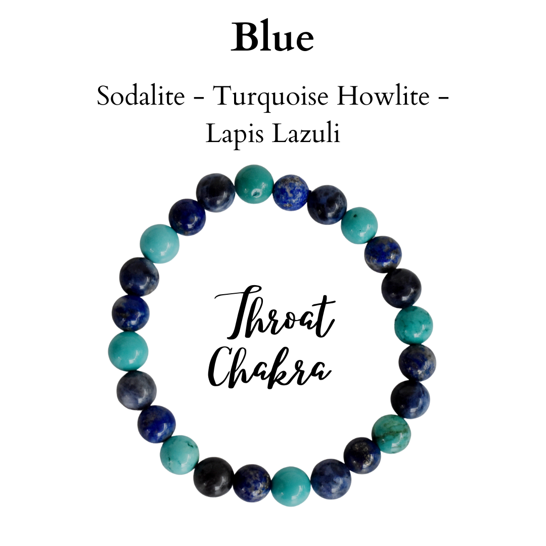 THROAT Chakra Bracelet (Find Your Voice and Expression)