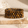 Tiger Eye Bracelet (Spiritual Stability and Self-Confidence)
