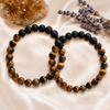 Tiger Eye Diffuser Bracelet, Lava Diffuser Jewelry, Aromatherapy, Essential Oil Bracelet, Spiritual Gift, Yoga Gift for Her