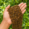 Uncut Raw Tiger Eye Crystal Chip Beads for Necklace (Creativity and Intuition)