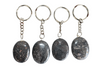 Hematite Key Chain, Gemstone Keychain Crystal Key Ring (Inspiration and Stress Relief)