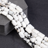 Rainbow Moonstone Gemstone Pipe Bead, Crystal Healing Tube Beads.
