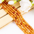Red Aventurine Beads, Natural Round Crystal Beads 6mm to 10mm