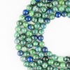 Azurite Malachite Beads, Natural Crystal Round Beads 4mm to 12mm