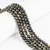 Golden Obsidian Beads, Natural Round Crystal Beads 4mm to 12mm