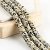 Dalmatian Jasper Genuine Gemstone Spacer Beads for Bracelets, Necklaces and Gemstone jewelry.