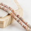 Red Picaso Jasper Genuine Gemstone Spacer Beads for Bracelets, Necklaces and Gemstone jewelry.