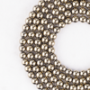 Cuentas redondas de obsidiana dorada de grado A de 4 mm, 6 mm, 8 mm, 10 mm, 12 mm, 18 mm