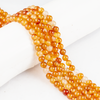 Carnelian Beads, Natural Round Crystal Beads 4mm to 12mm