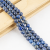 Lapis Lazuli Faceted Beads, Crystal Beads for Jewelry.
