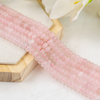 Rondelle Beads | Rose Quartz | Crystal Beads for Jewelry