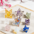 Crystal Merkaba Stars, Crystal Grid, Energy Healing Sacred Geometry Stars