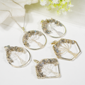 Natural Labradorite Crystal Tree of Life Pendant |Crystal Pendant