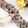 Pulsera de apatita de 6 mm, pulsera de cuentas redondas AAA de 8 mm, pulsera de piedras preciosas, piedras curativas