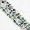 Pulsera de apatita de 6 mm, pulsera de cuentas redondas AAA de 8 mm, pulsera de piedras preciosas, piedras curativas