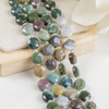 Fancy Jasper Disc Beads Crystal Healing Beads for Jewelry Making