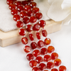 Red Onyx Disc Beads Crystal Healing Beads for Jewelry Making