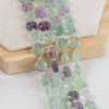 Multi Fluorite Disc Beads Crystal Healing Beads for Jewelry Making